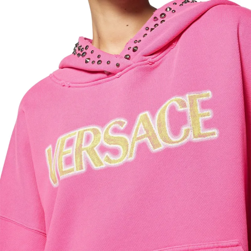 VERSACE FW22 Sweatshirt Women's Pink-4