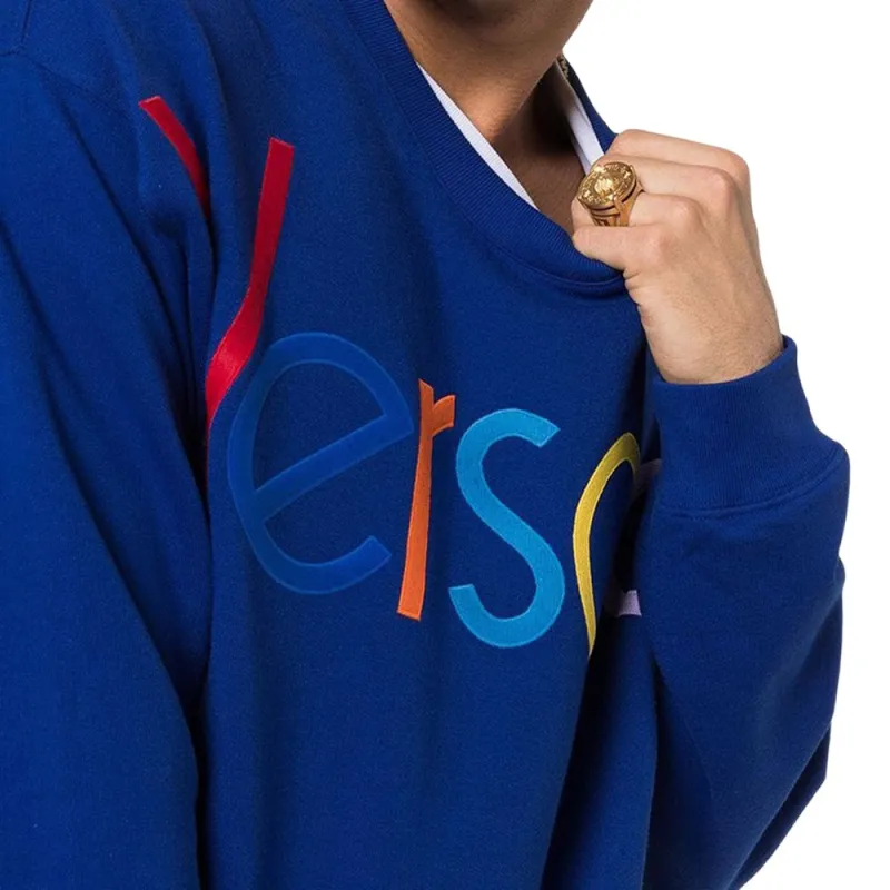 VERSACE Sweatshirts Men Blue-6