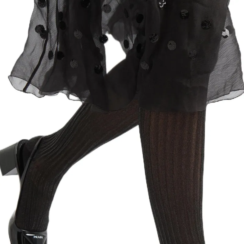 PRADA SS22 Pantyhose Women's Black-1