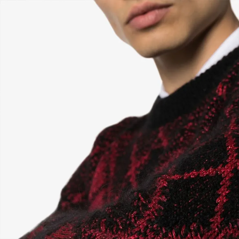 SAINT LAURENT Sweater Men's Red-4