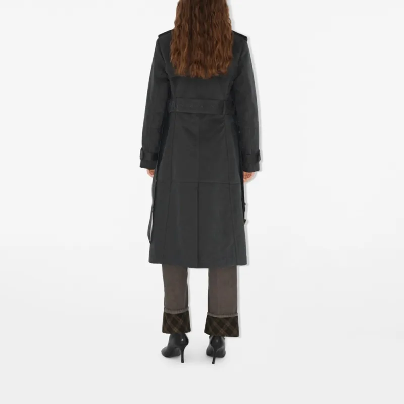 Burberry Cotton Coat Cinder-3