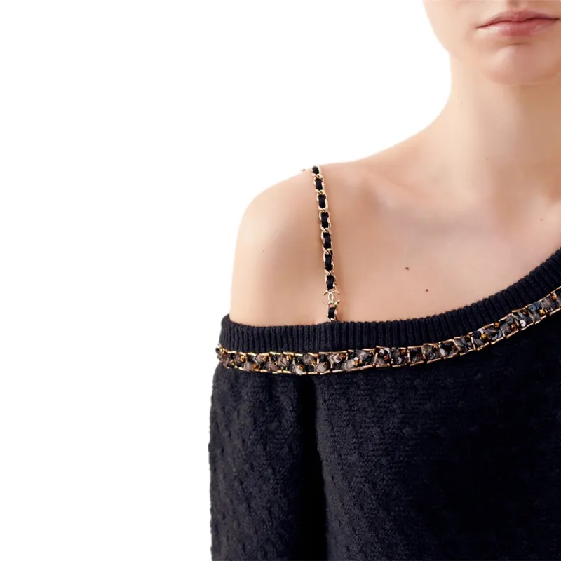 CHANEL FW23 Knitwear Women's Black-4