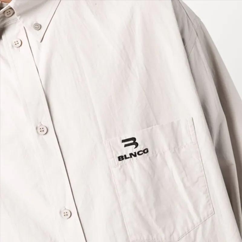 Balenciaga SS22 Shirt Men's Gray White-4
