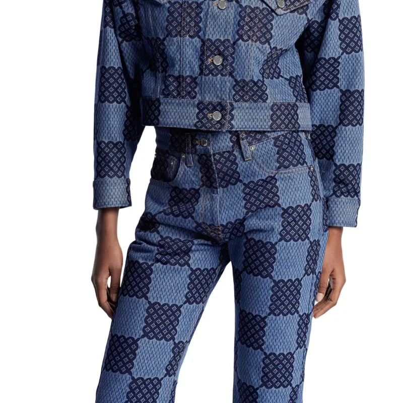 Lv Damier Jeans-4