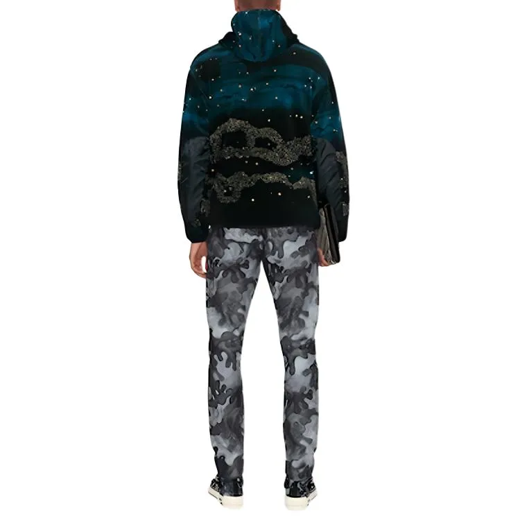DIOR X Peter Doig Zipped Hooded Blouson-3