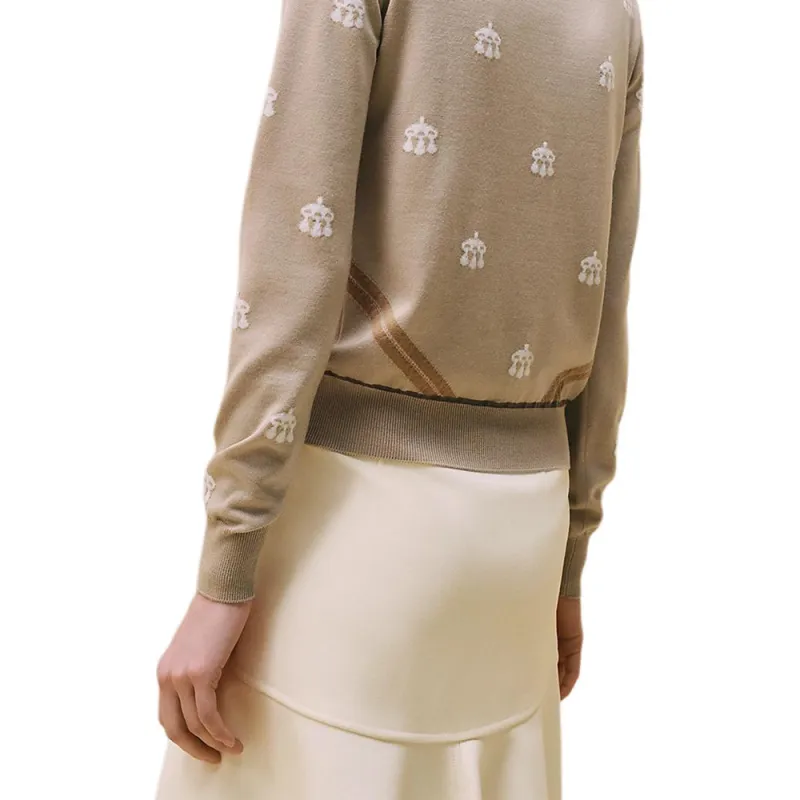 HERMES FW24 Sweater Women's Beige-5
