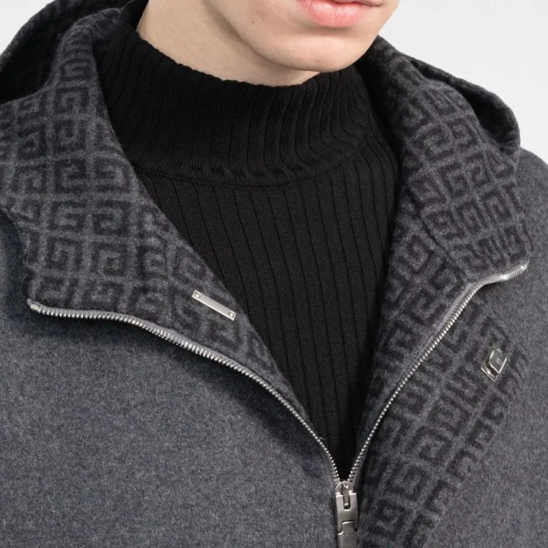 GIVENCHY SS22 Coats Coat Men's Black-4