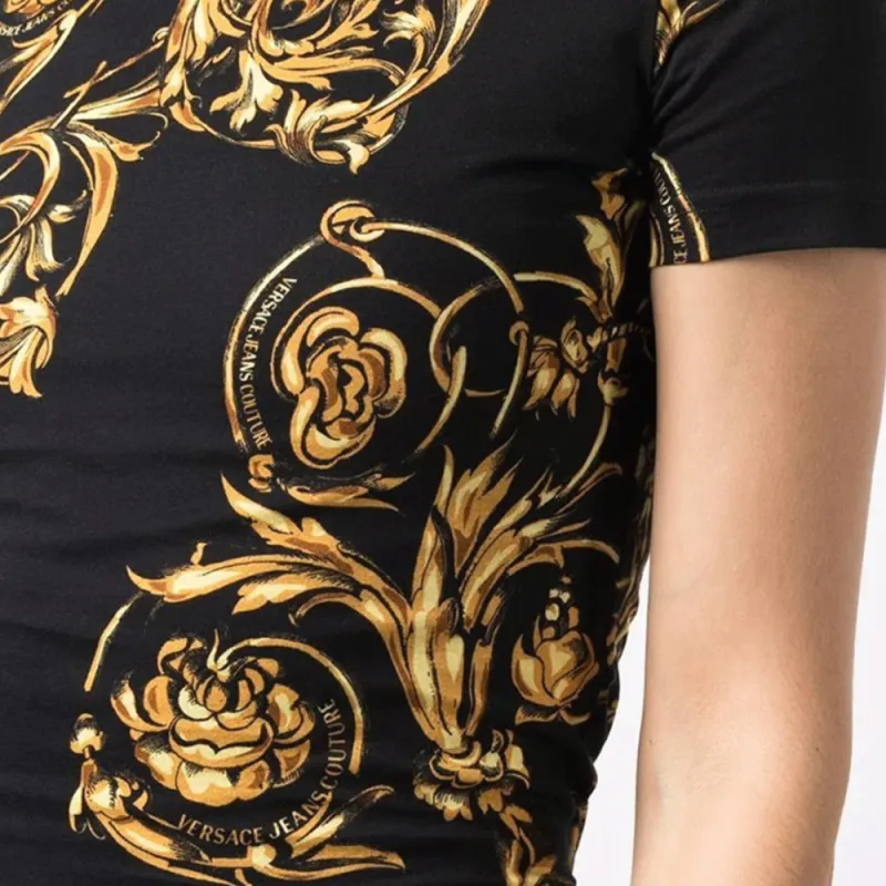 VERSACE JEANS COUTURE T Shirt Women's Black-5