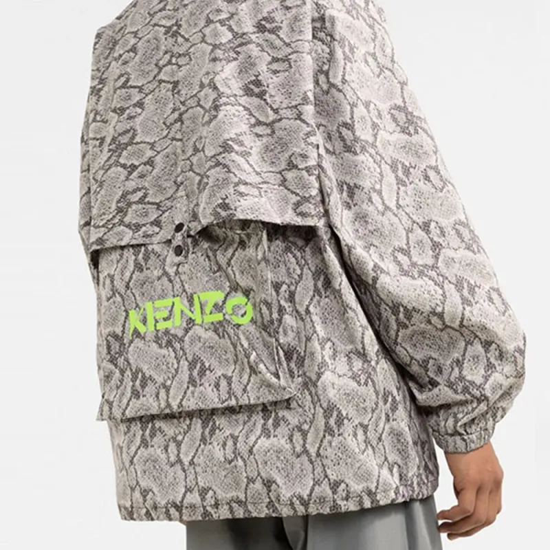 KENZO SS22 Jackets Coats Men's Gray-5
