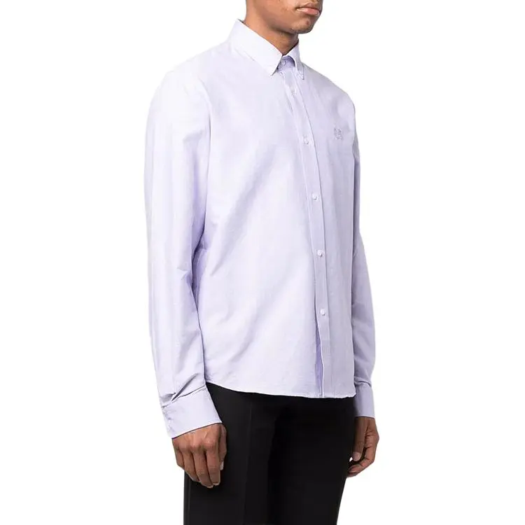 KENZO Classic Tiger Head SS22 Shirt Men's Purple-6