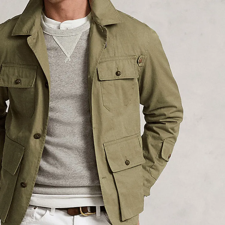 Polo Ralph Lauren SS22 Jackets & Coats Men's Army Green-4