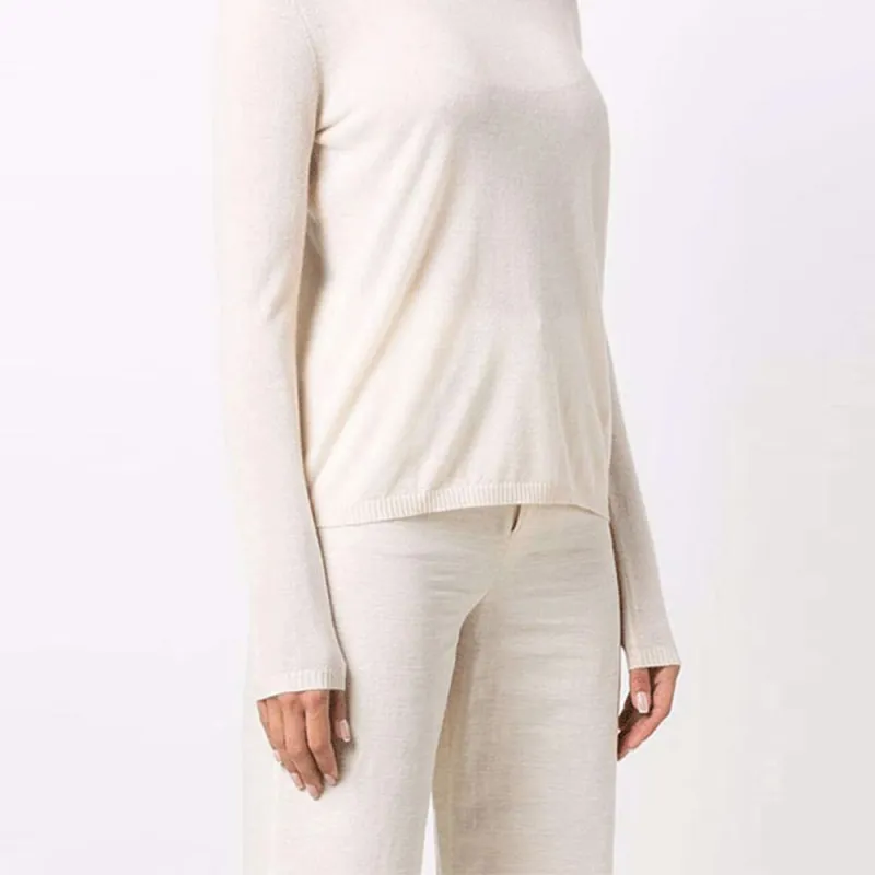 MaxMara Cashmere Sweaters Women's White-5