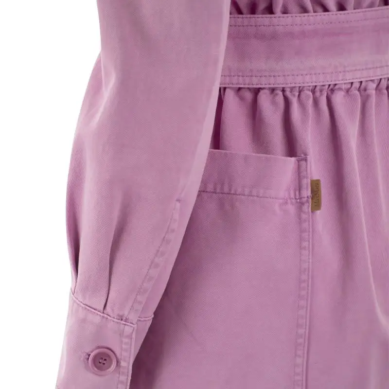 MaxMara Belted Long Sleeved Jumpsuit-4