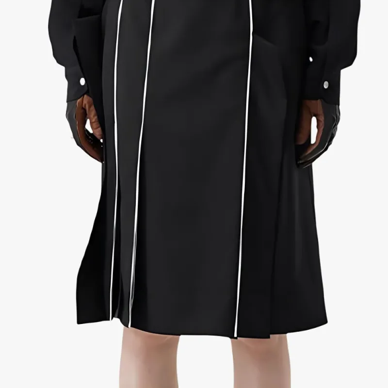 Burberry FW21 Casual Long Skirts Women's Black-5