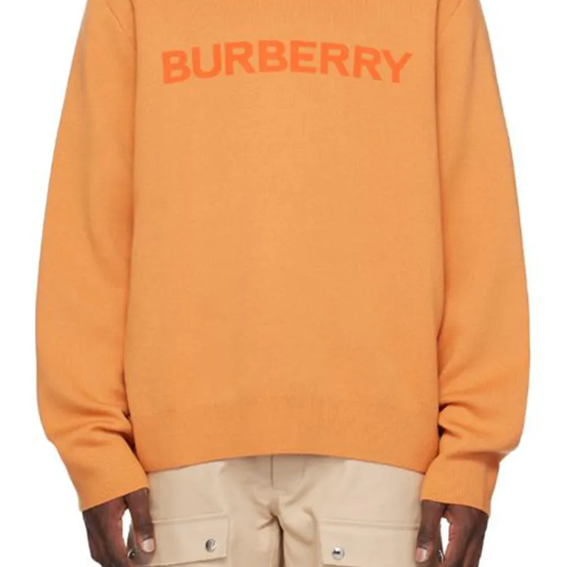 Burberry FW22 Sweater Men's Orange-2