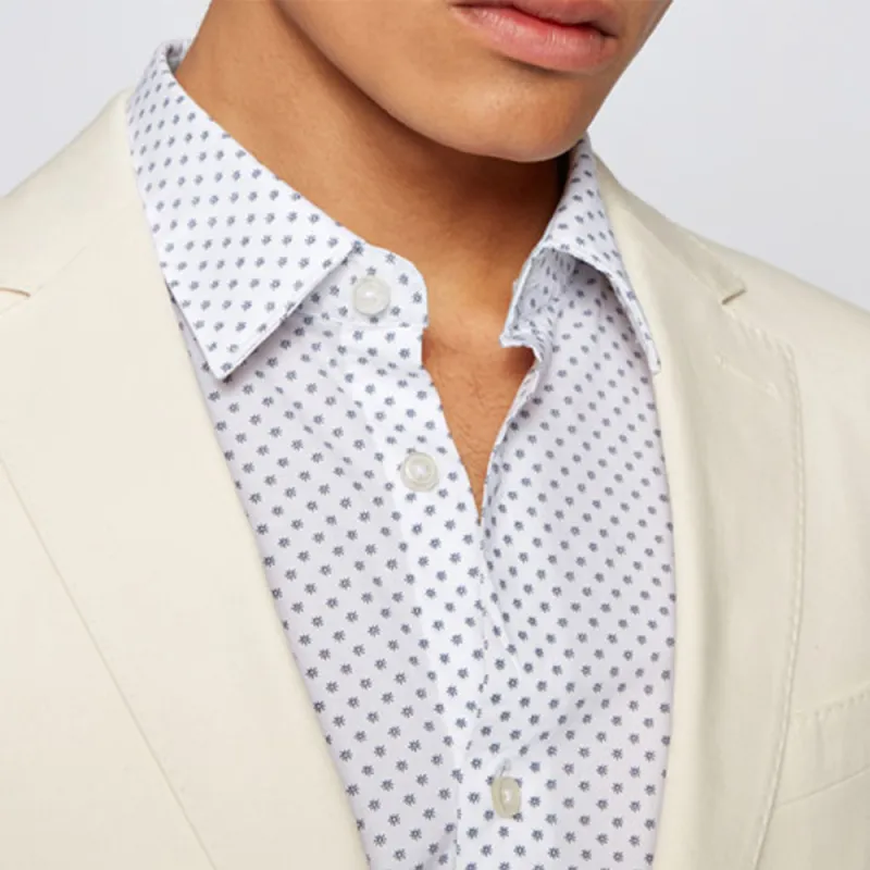 HUGO BOSS Shirts Men White-4