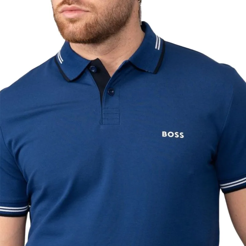 HUGO BOSS Paul Modern Essential Polo Shirt-3