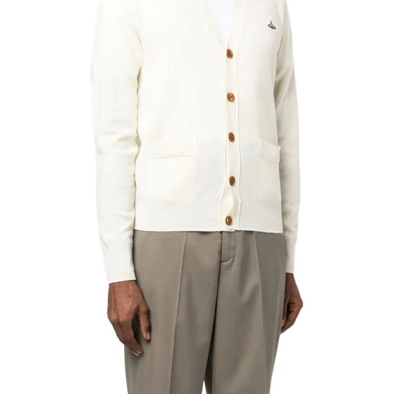 Vivienne Westwood Orb Embroidered Knit Cardigan-5