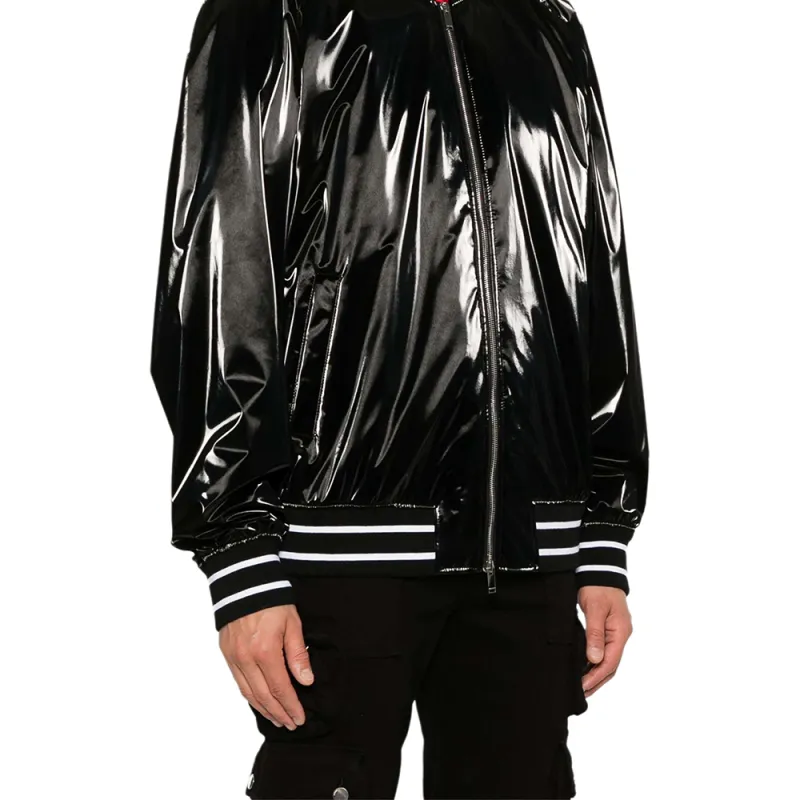 Alexander McQueen Oversized Bomber Jacket-5