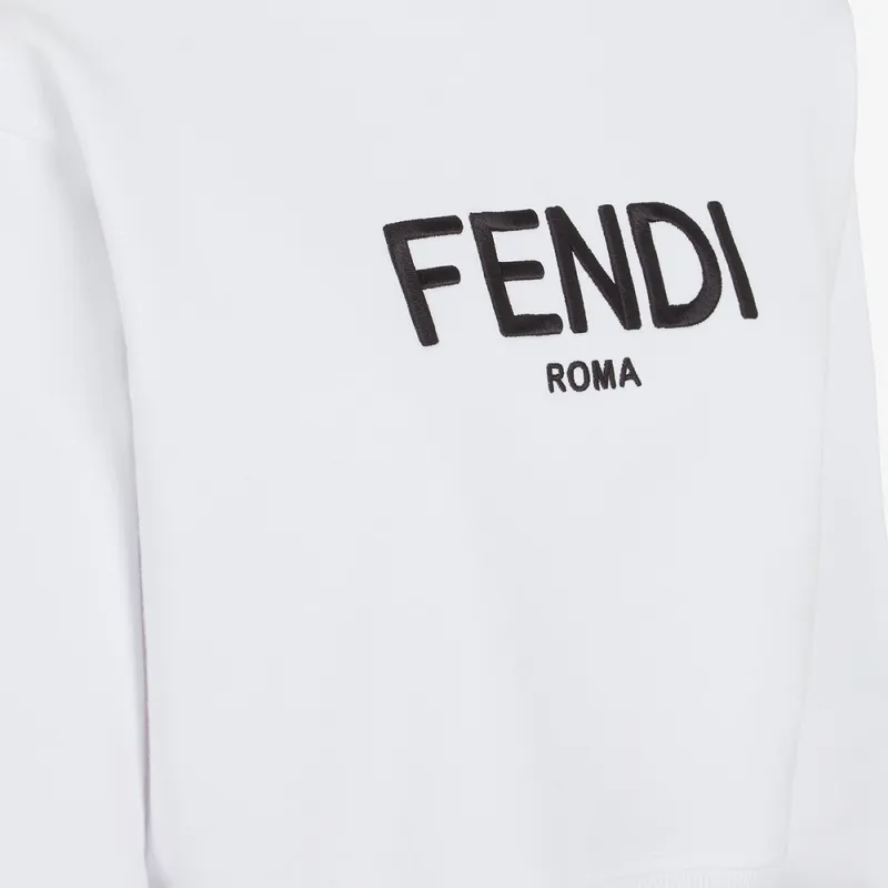 FENDI SS23 Sweatshirt Women's White-3