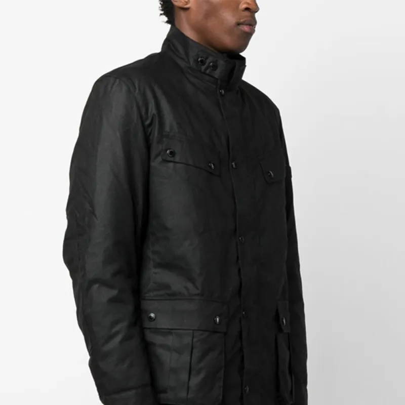 BARBOUR FW22 Jackets Coats Men's Black-4