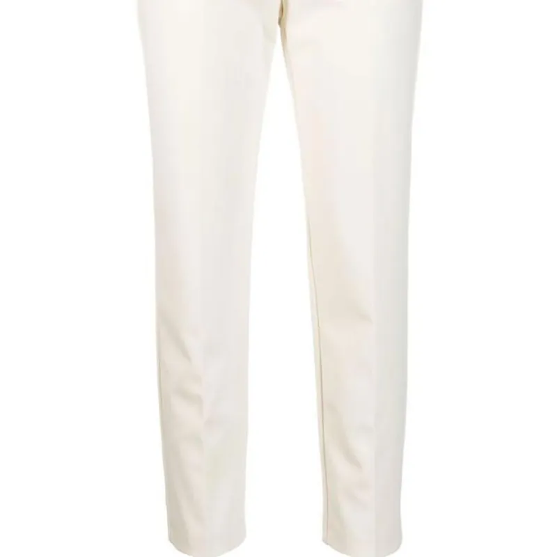 PINKO High-Waist Cropped Bello Pants-5