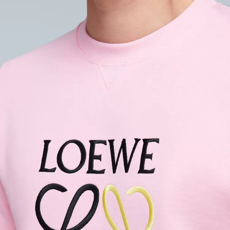 LOEWE T Shirts Men Pink-4