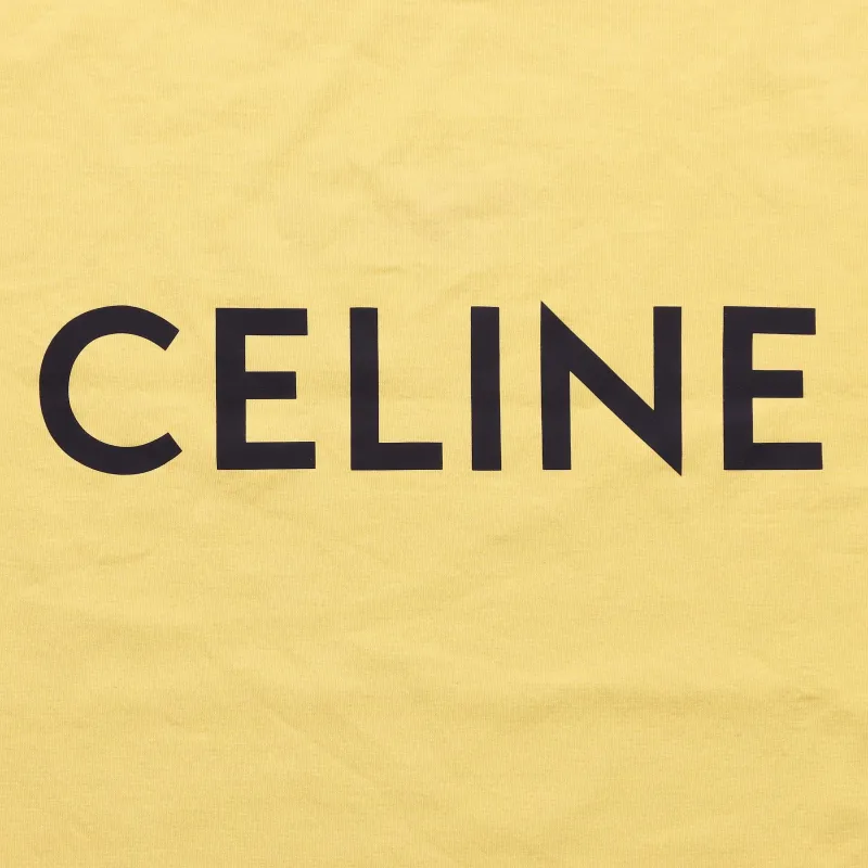 CELINE Loose T Shirt In Cotton Jersey-6