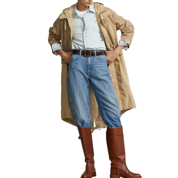 Polo Ralph Lauren SS23 Trench Coat Women's Brown-1