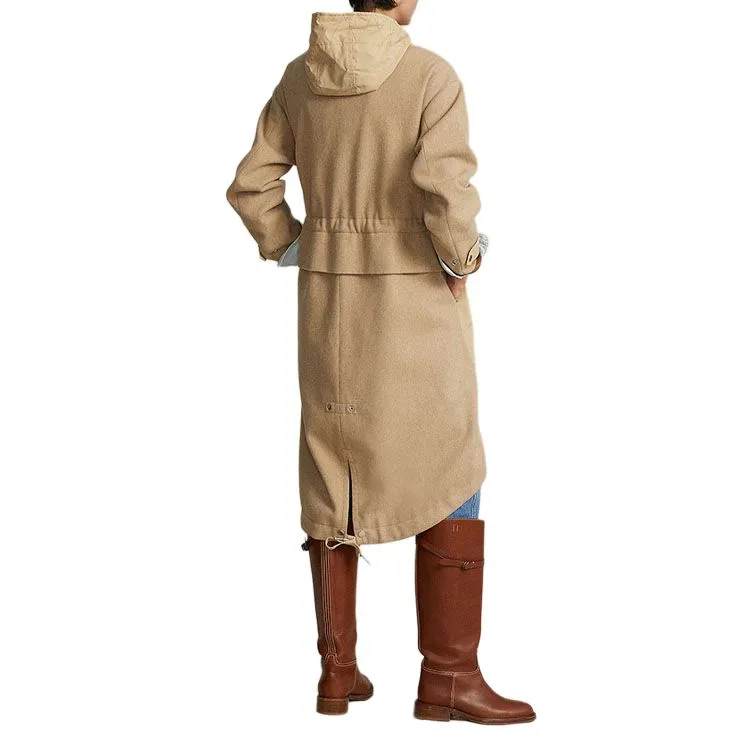 Polo Ralph Lauren SS23 Trench Coat Women's Brown-2