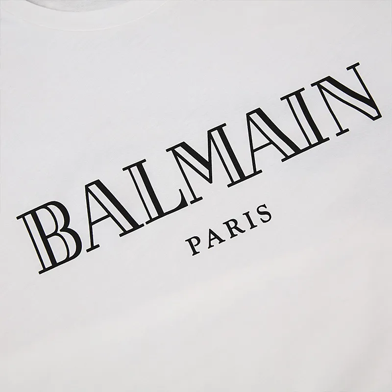 BALMAIN T Shirts Women's White-4