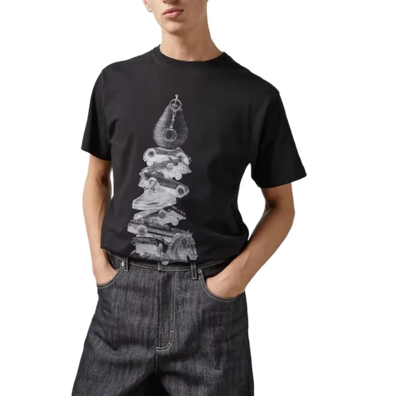 GUCCI T Shirts Men Black-1