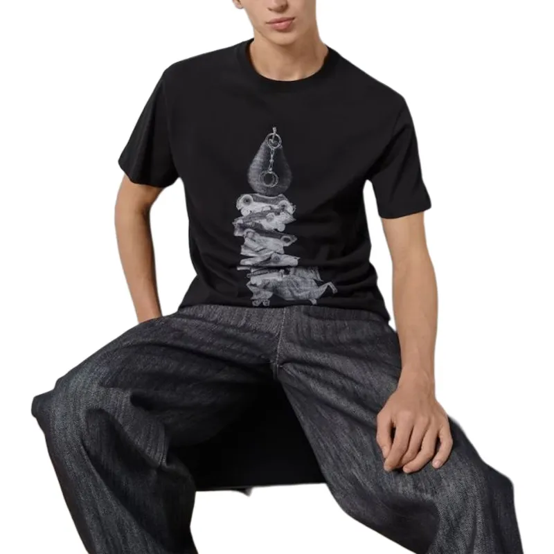 GUCCI T Shirts Men Black-3
