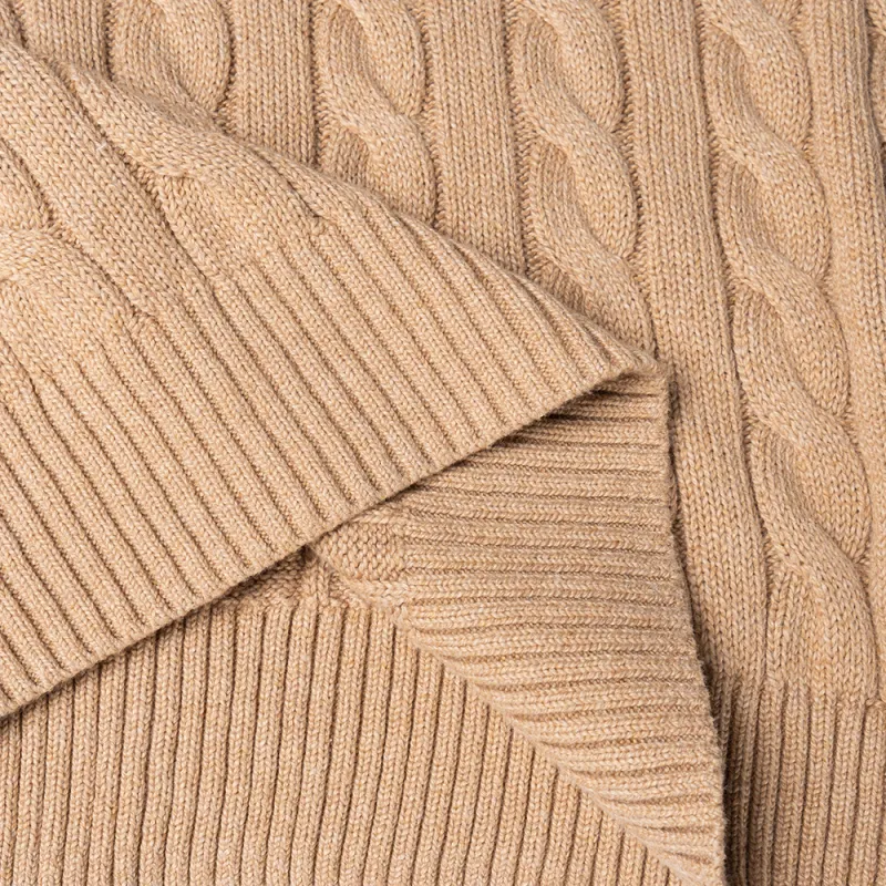 Polo Ralph Lauren Logo Embroidered Cable Knit Jumper-6