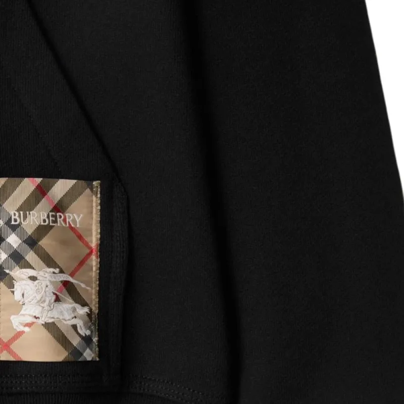 Burberry Check Label Zip Thru Hoodie-4