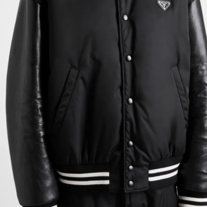 PRADA Re Nylon SS24 Jackets Coats Men's Black-5
