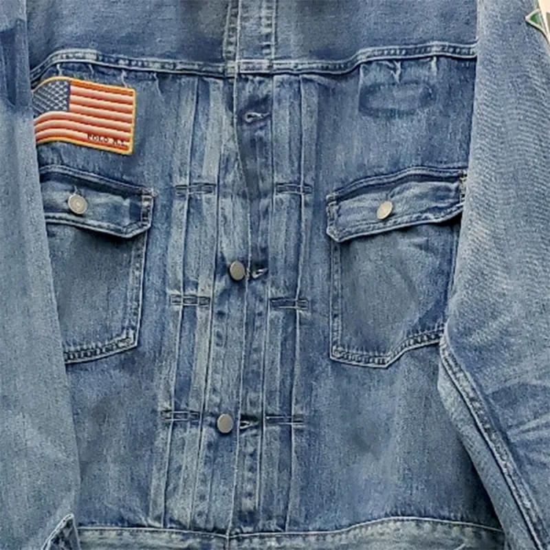 Polo Ralph Lauren SS23 Jackets & Coats Men's Denim Blue-5