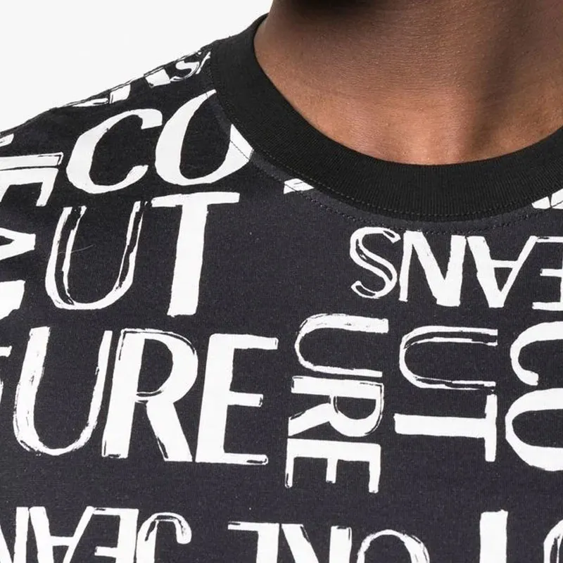 VERSACE JEANS COUTURE SS23 T Shirt Men's Black-6
