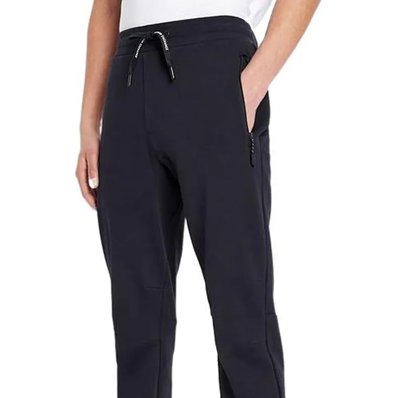 ARMANI EXCHANGE Logo Printed Drawstring Track Trousers-4