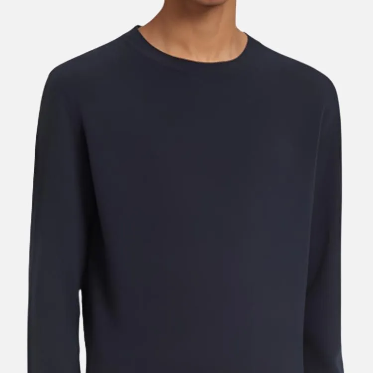Ermenegildo Zegna Crewneck Ribbed Knit Jumper-5