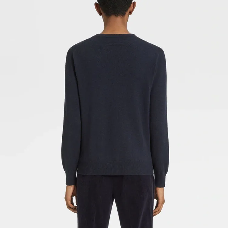 Ermenegildo Zegna Crewneck Ribbed Knit Jumper-2