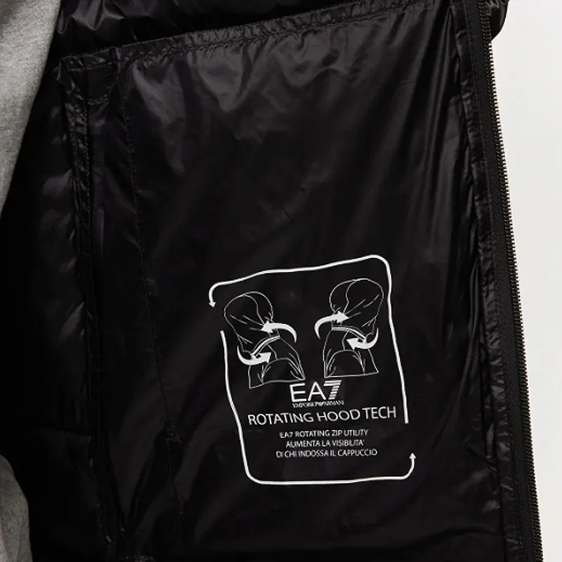 EMPORIO ARMANI EA7 Jackets Coats Men's Black-4