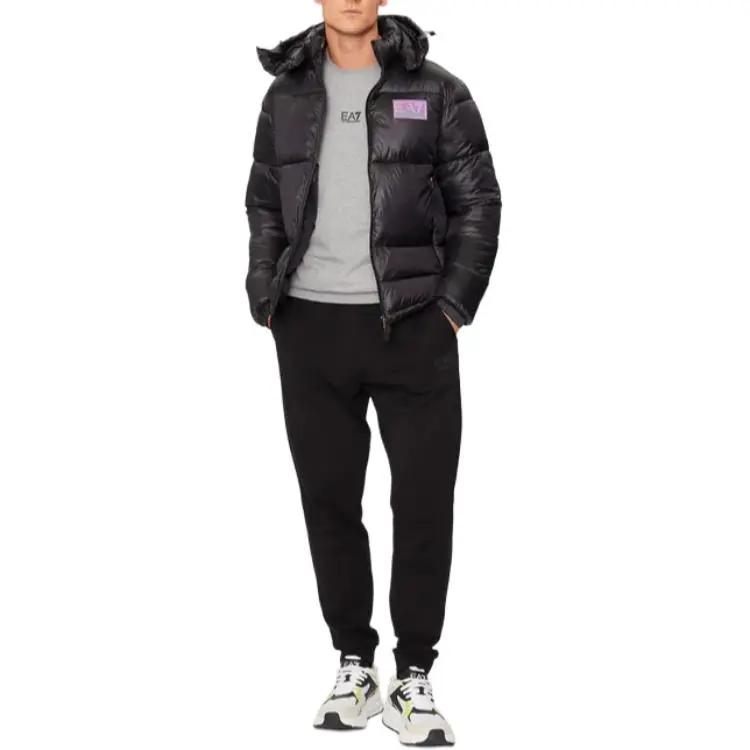 EMPORIO ARMANI EA7 Jackets Coats Men's Black-2