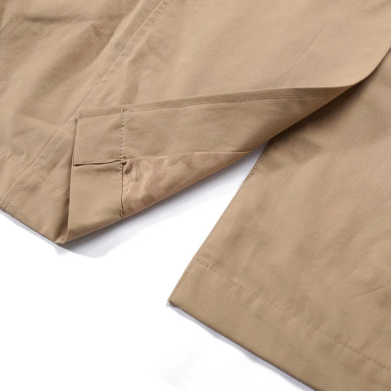 HUGO BOSS Trench Coat Men's Umber-5