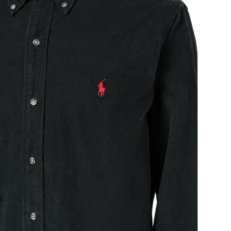 Polo Ralph Lauren Logo Embroidered Corduroy Shirt-4