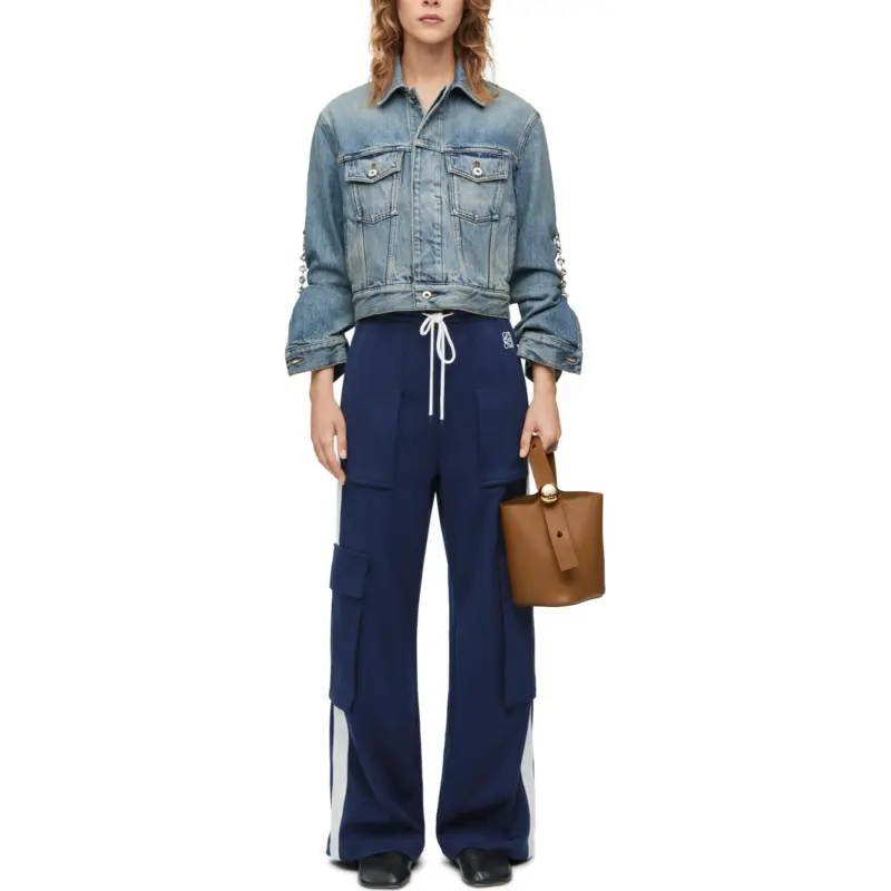 LOEWE Cargo Tracksuit Trousers 'Marine'-1