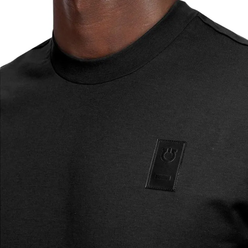 Ferragamo Logo Patch Crewneck T Shirt-7