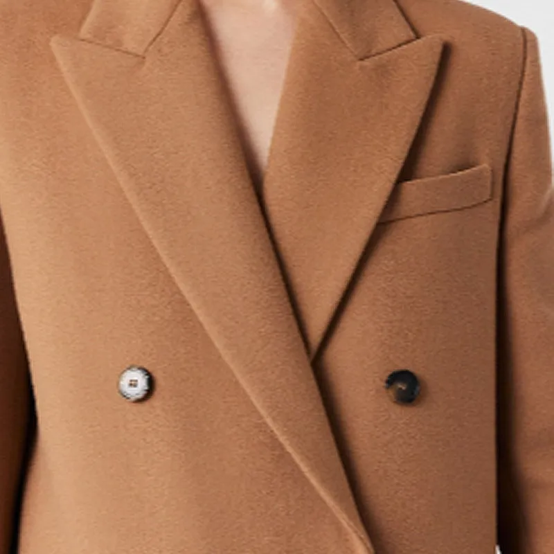 Stella McCartney Double Breasted Longline Coat-6
