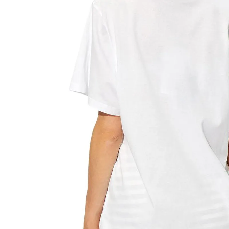 MaxMara Monogram embroidered Cotton T shirt-4