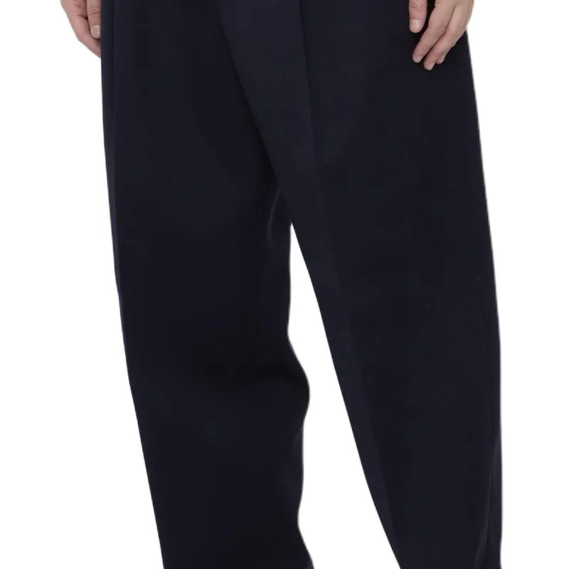 Bottega Veneta FW23 Casual Pants Women's Navy-4